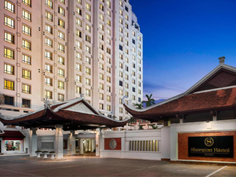 Khách sạn Sheraton Hà Nội – Điểm nghỉ dưỡng sang trọng bậc nhất bên bờ Hồ Tây.