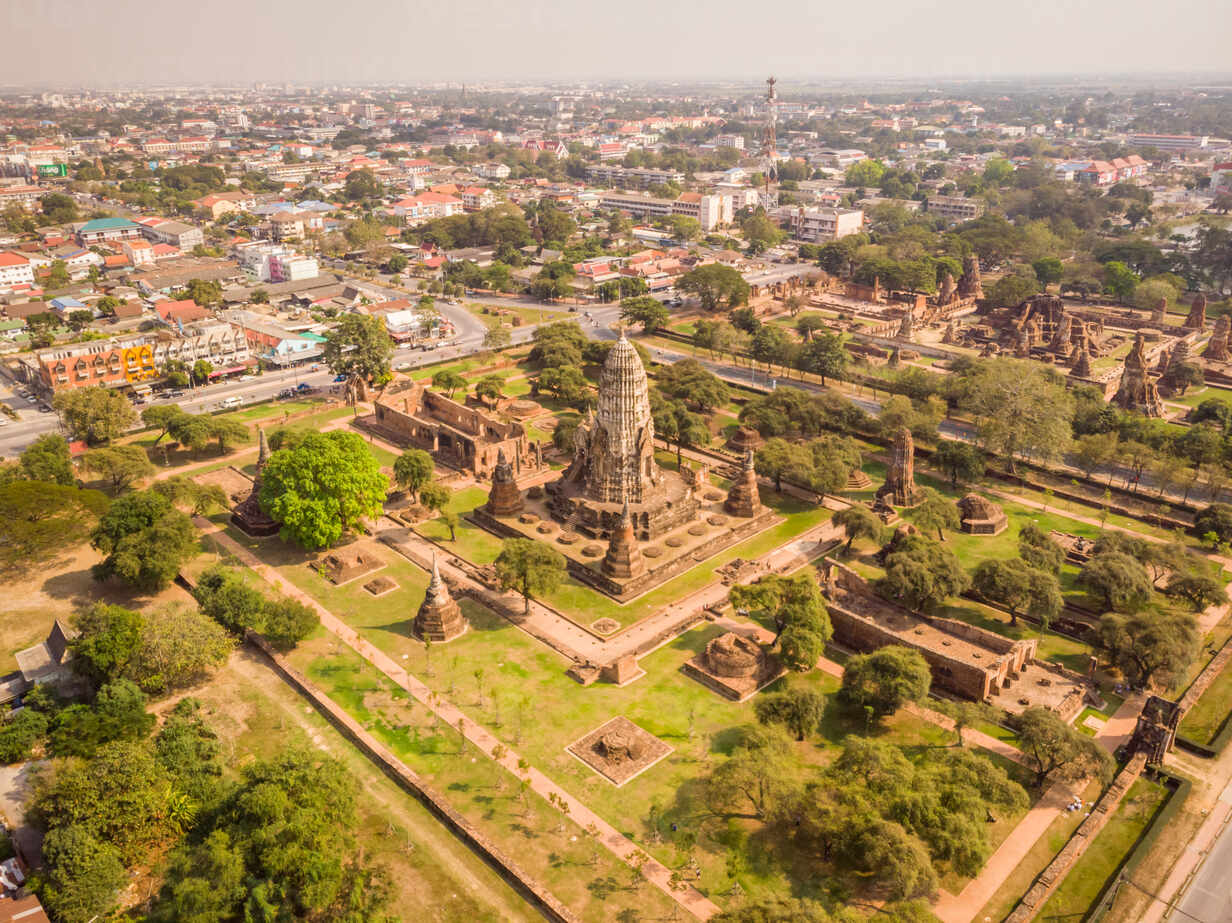 Kinh đô cổ Ayutthaya đã từng là thành phố cực thịnh trong suốt 4 thế kỷ tồn tại của vương triều này