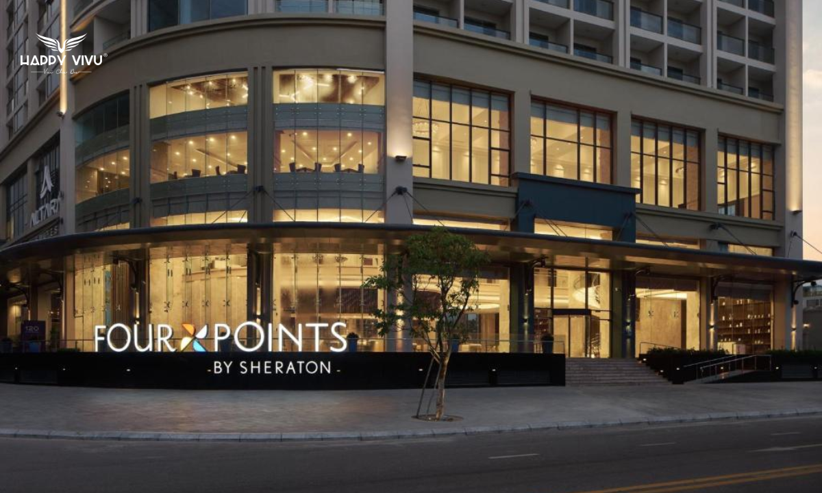 Vị trí đắc địa của Four Points by Sheraton Đà Nẵng