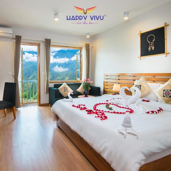 Combo tour du lịch Sapa Sunny Mountain Hotel - Double bed room