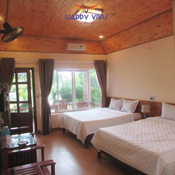 Combo tour du lịch Hà Giang Truong Xuan Resort - Twins Bed Room