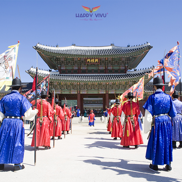 Tour Du Lịch Hàn Quốc Seoul Nami Everland 5 ngày - Cung điện Hoàng gia GyeongBokgung