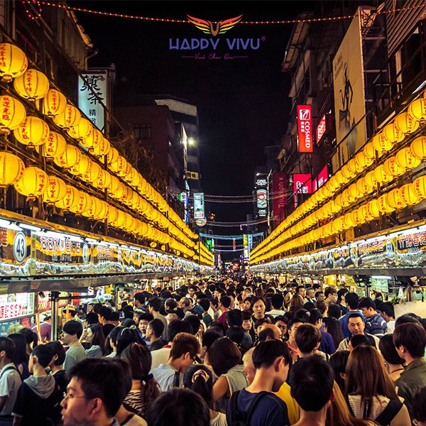 Tour du lịch Đài Loan Đài Trung - Đài Bắc - Chợ đêm Lục Hợp